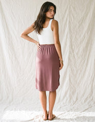 Bamboo Camila Midi Skirt