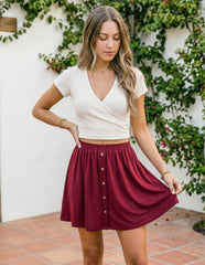 Bamboo Paris Mini Skirt