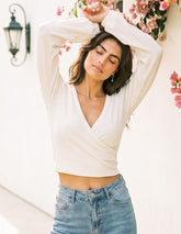 Lea Crop Long Sleeve