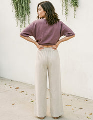 Linen Alessia Cropped Pant