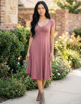 Sarah Pocket Short Sleeve Dress