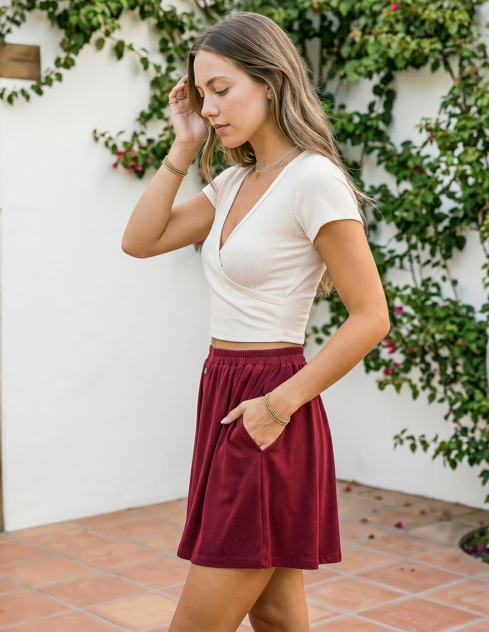 Bamboo Paris Mini Skirt