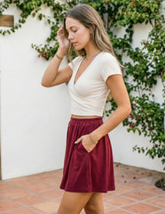 Bamboo Paris Mini Skirt