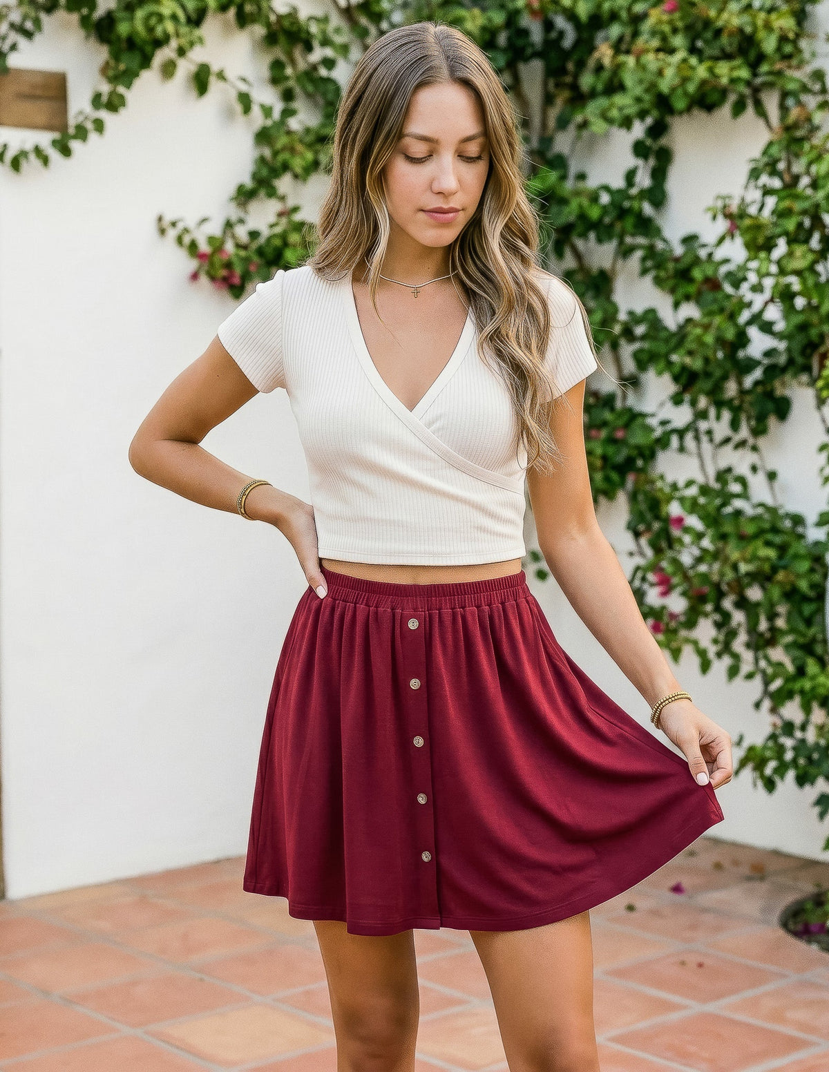 Bamboo Paris Mini Skirt