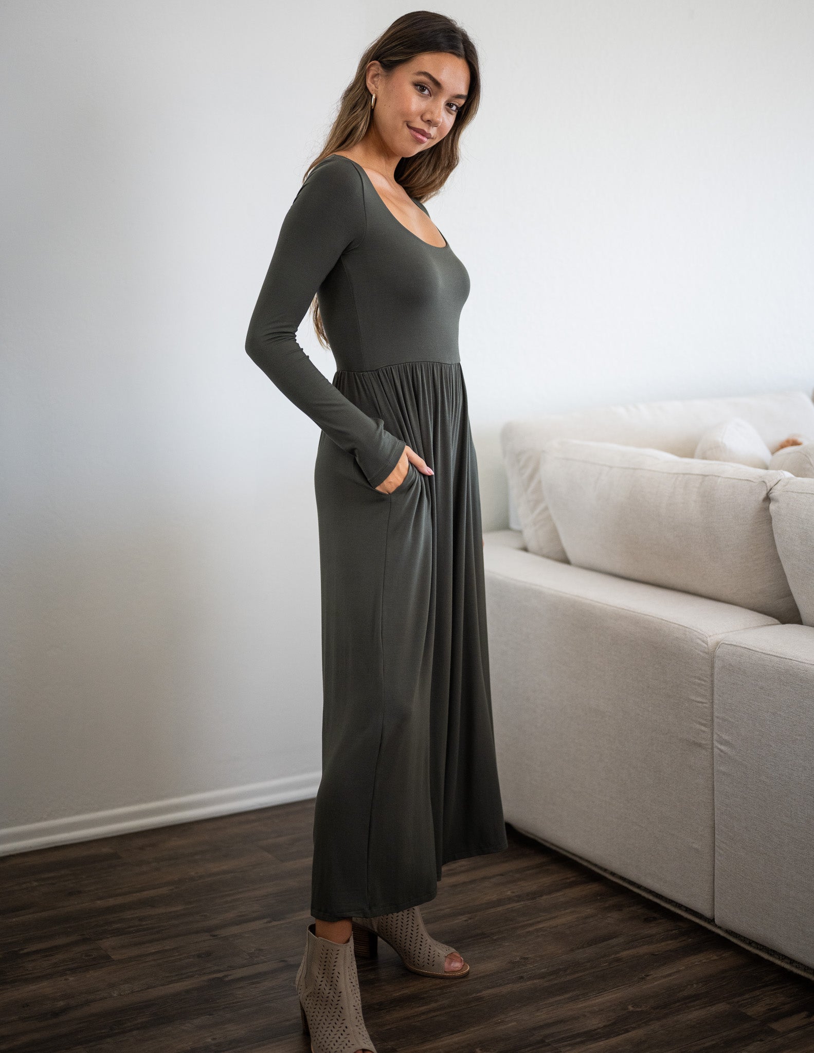 Chanel Long Sleeve Jumpsuit