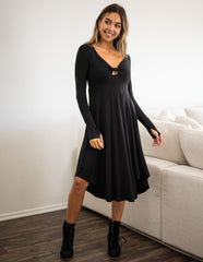 Delya Long Sleeve Dress