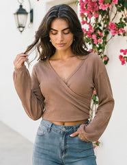 Lea Crop Long Sleeve