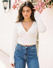 Lea Crop Long Sleeve