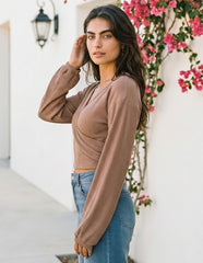 Lea Crop Long Sleeve