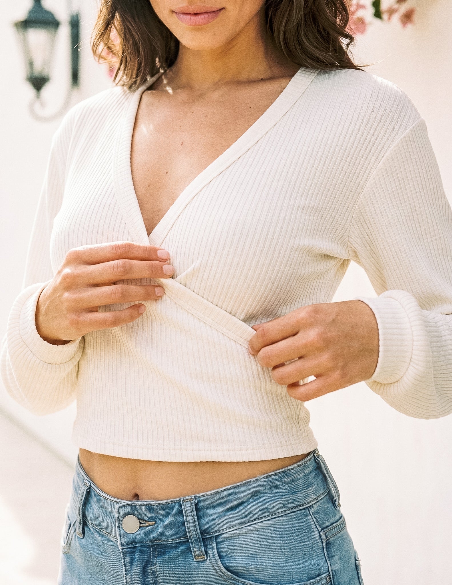 Lea Crop Long Sleeve