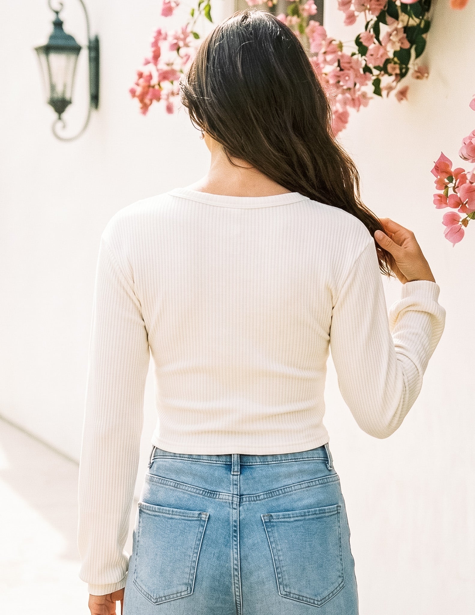 Lea Crop Long Sleeve