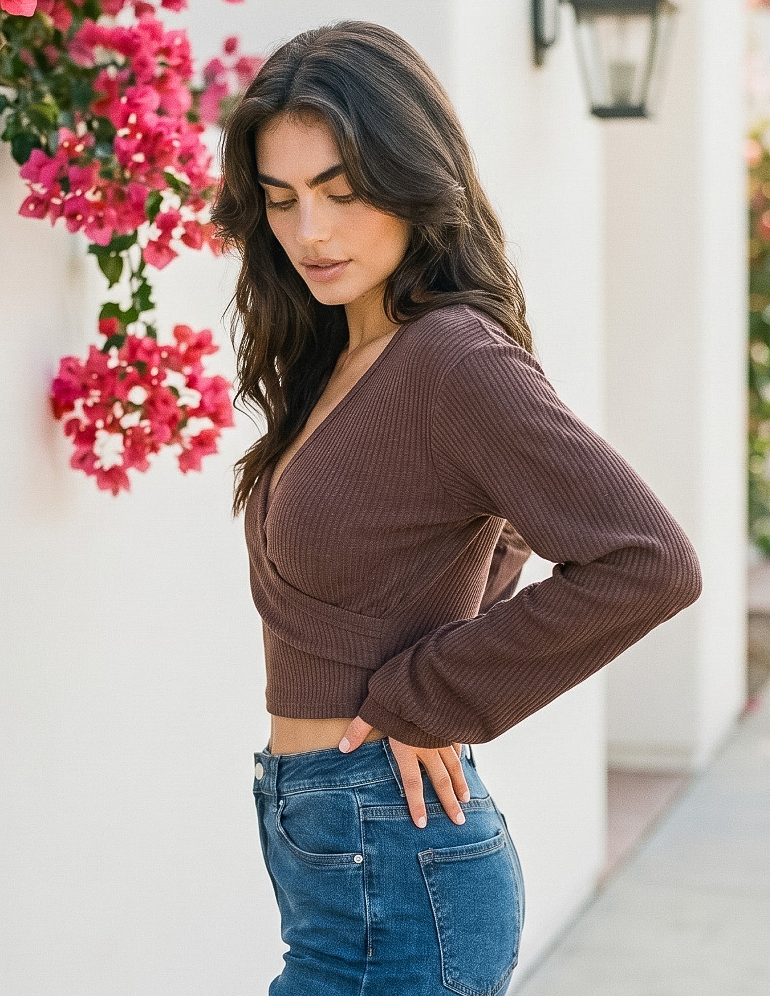 Lea Crop Long Sleeve