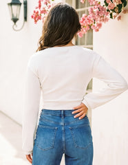 Lea Crop Long Sleeve