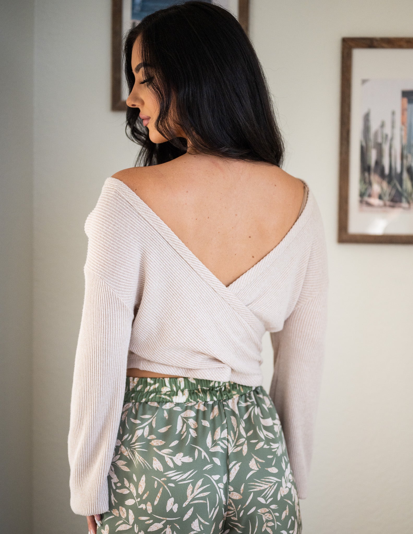 Lea Crop Long Sleeve