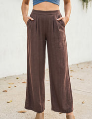 Linen Alessia Cropped Pant