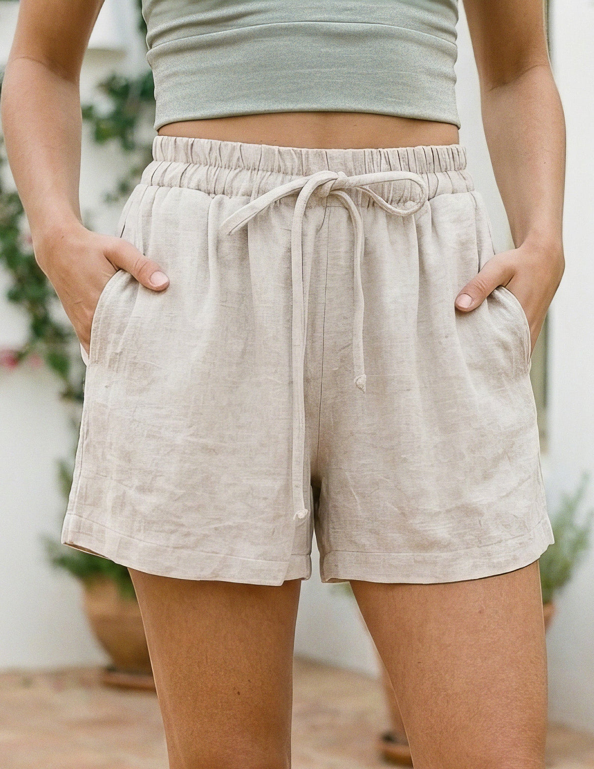 Linen Nora Short