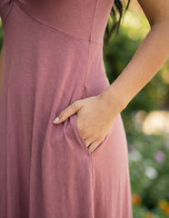 Sarah Pocket Short Sleeve Dress