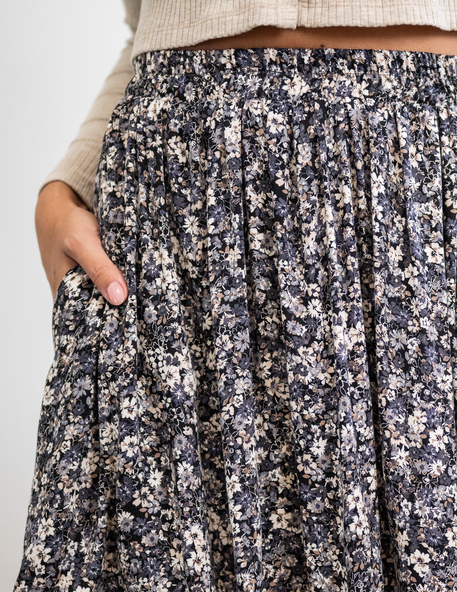 Tencel Aster Mini Skirt