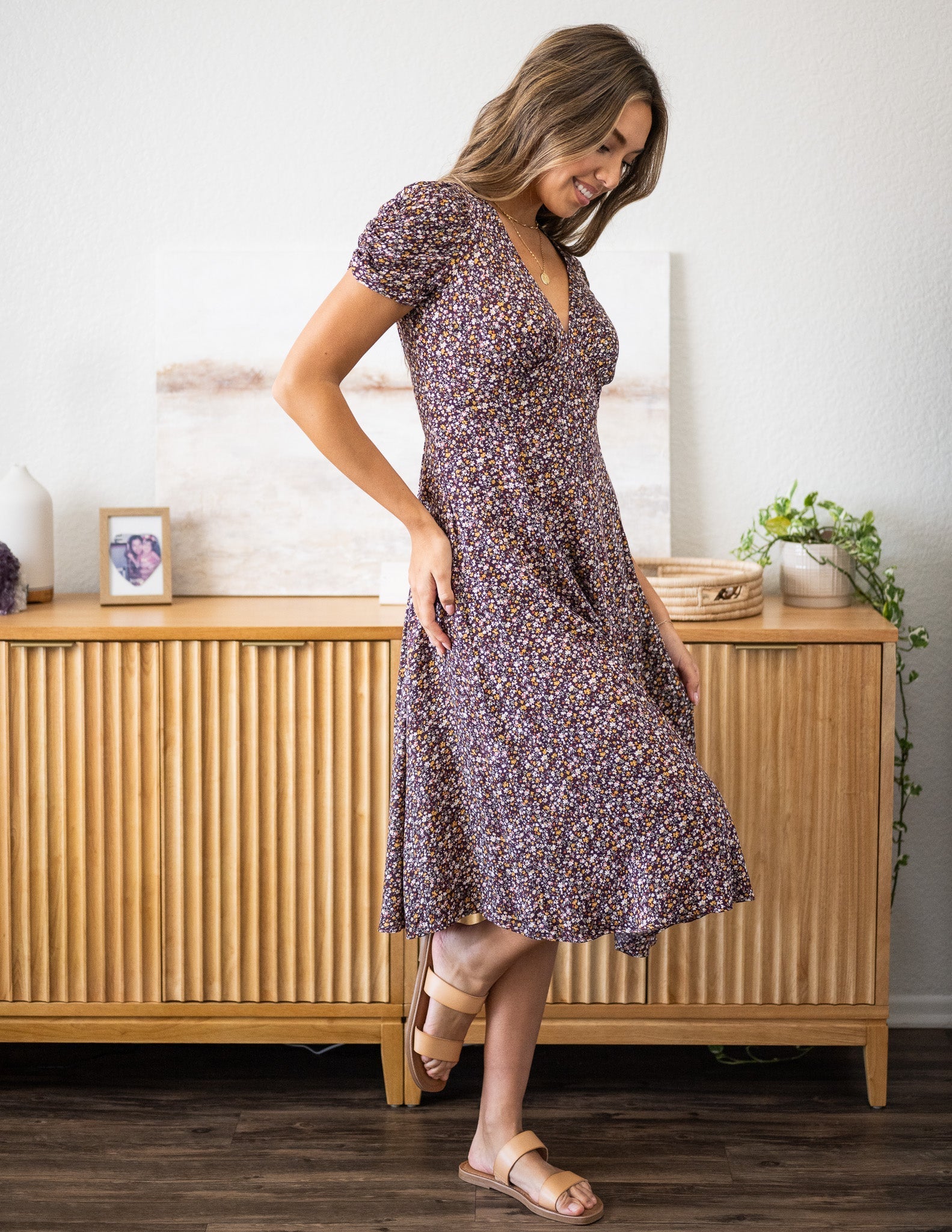 Tencel Gabrielle Midi Dress