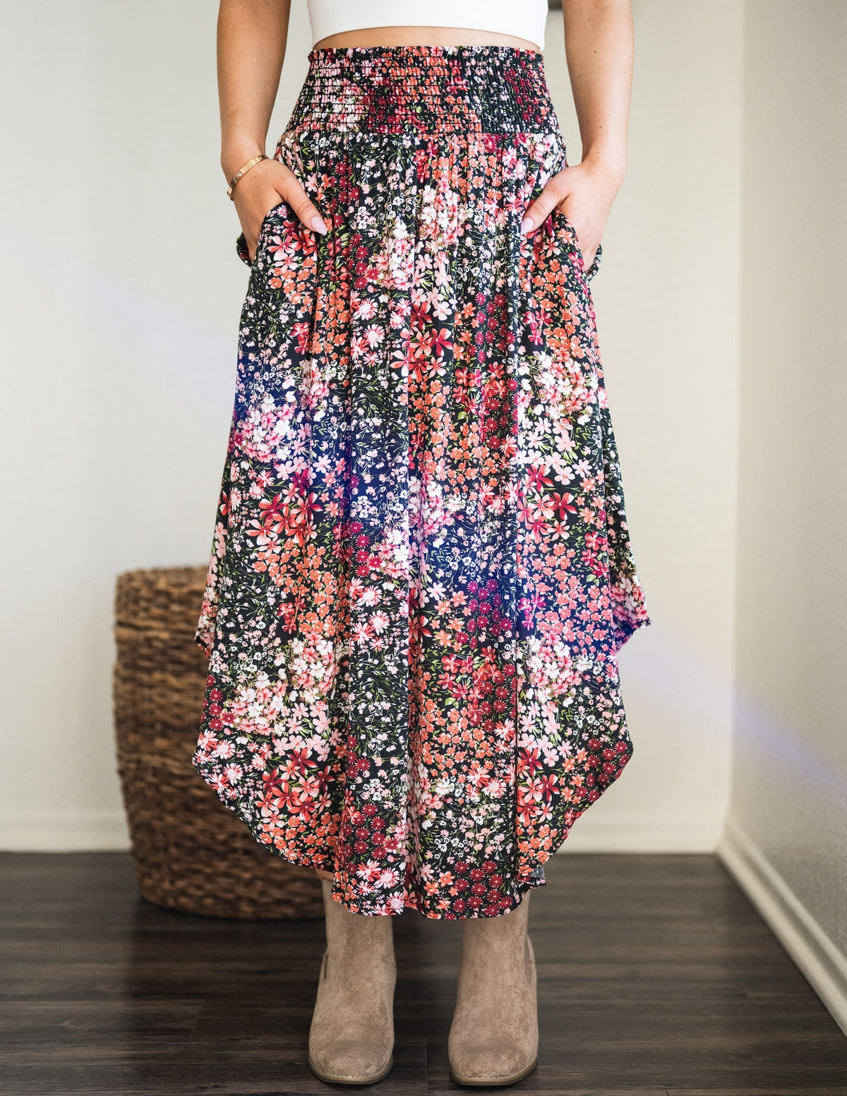Tencel Mia Midi Skirt