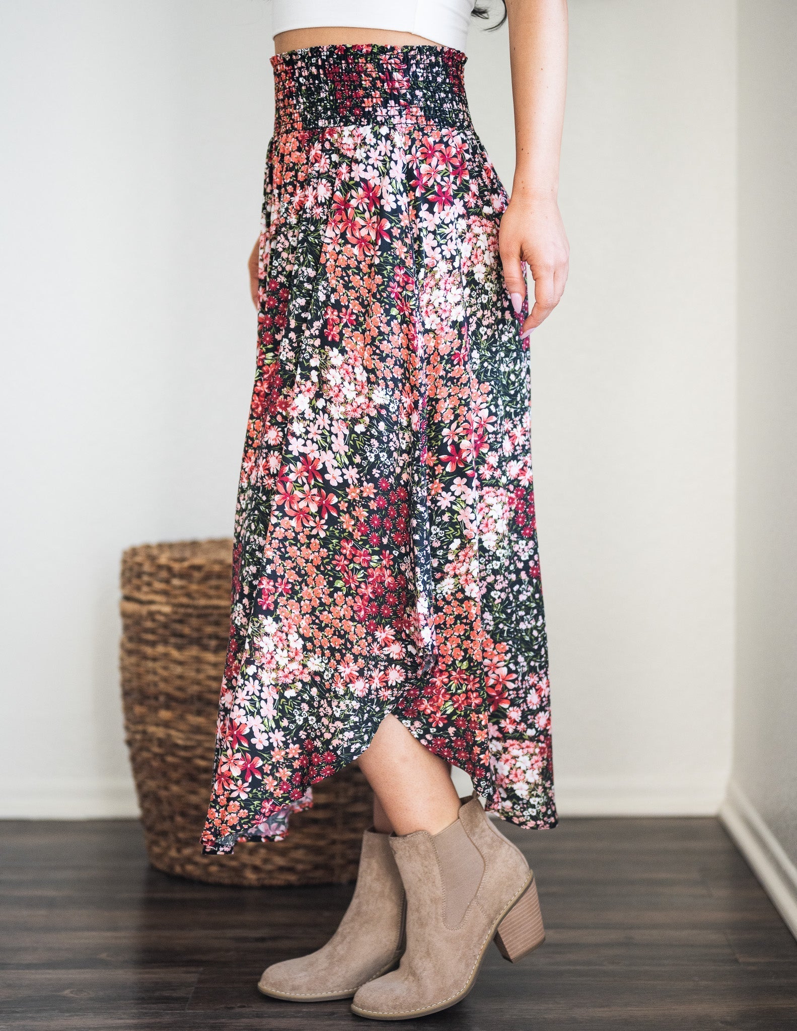 Tencel Mia Midi Skirt